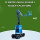12 Metre Akülü Eklemli Manlift Platform
