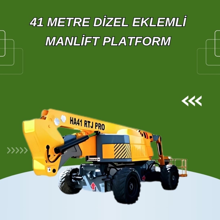 41 Metre Dizel Eklemli Manlift Platform