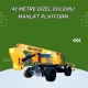 41 Metre Dizel Eklemli Manlift Platform